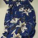 House Dresses for Women with Pockets Moo Moo Nightgown Short Sleeve Mumu Dress Lounge Dress  Medium