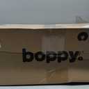 Boppy Nursing Pillow - Firm, Ergonomic U-Shaped Bottle and Breastfeeding Pillow with High Lift for Comfort and Support, Spacious Surface - Gray Gentle Leaves