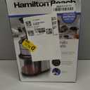 Hamilton Beach Electric Burr Coffee Grinder with Large 16oz Hopper & 18 Settings For 2-14 Cups, Stainless Steel (80385)
