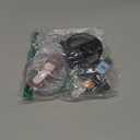 Leak Proof Lid for Stanley, 2 Pack 30oz Detachable ProTour Lid with Stanley Quencher, Flip Straw No Spill 30 oz Tumbler Lids, BFA-FREE Cup Accessories (Black & Rose Quartz)