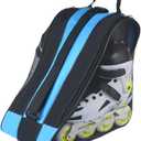 Gooyule Ice Skate Bag - Large Capacity Skating Bag Fits Quad, Inline and Most Roller Skates