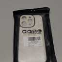 Fsoole for iPhone 16 Pro Case with Finger Strap Holder, Cute Cool Butterfly Print Pattern Design for Women Men, Shockproof Anti Scratch Hand Kickstand Protective Cover, White