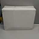 bUCLA 150PCS White and Gold Plastic Plates Disposable - 25 Guests Gold Dinnerware Set - Include 25 Each (Dinner & Dessert) Plates, 25 Knives, 25 Forks, 25 Spoons & 25 Cups for Party