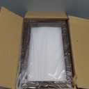 Jewelry Box for Men, 6 Slot Watch Box Jewelry Organizer With Drawer, Watch Case for Men with Large Window, 2-Layer Watch Holder, Sunglasses Storage Organizer, Velvet Lining, PU Leather, Gift Idea (Brown)