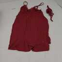 Avidlove Womens Nightgowns Sexy Sleepwear Chemise Lingerie Slip Dress Lace Nighty (Small, Wine Red)