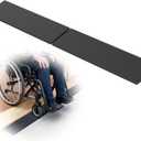 1" Rise Rubber Threshold Ramps for Doorways, 34" Wide Modular Wheelchair Ramp 2 PCS, Wheelchair Ramp, Access Ramps for Wheelchairs,Strollers,Sweepers,Bathrooms,Entryways,2000LBS Capacity
