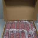 Flickering Flameless Candles, Battery Operated Plastic LED Pillar Candles with Remote Control and Timer, Set of 24 (Red)