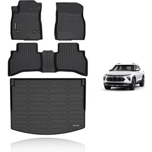 KELCSEECS 2026 2025 Chevy Trailblazer(AWD) Floor Mats,2024 2023 2022 2021 Chevy Trailblazer(AWD) Floor Mats & Cargo Liner(Only Cargo in Upper Deck Position) Accessories