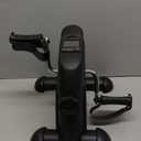 Under Desk Elliptical & Mini Exercise Bike  Seated Electric Leg Exerciser & Magnetic Pedal Machine for Seniors Arms & Legs Workout with Remote, LCD Display& Adjustable Resistance