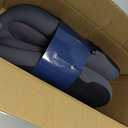 Skechers Lumbar Pillow Premium Memory Foam,Double-Layer-Office Chair Cushion for Tailbone Pain Relief,Butt Pillow for Office Chair,Car seat Cushion,Long Sitting Office Workers,and Car Drivers,Black