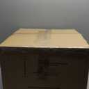 Henn&Hart 2-Light Floor Lamp with Fabric Shade in Blackened Bronze/Rustic Oak/White, Floor Lamp for Home Office, Bedroom, Living Room, 61" Tall