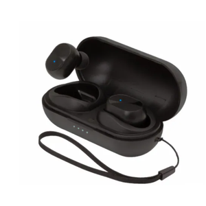 Helix True Wireless Earbuds With Lanyard - Black