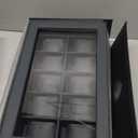 ROTHWELL 10-Slot Watch Box in Leather with Valet Drawer, Luxury Watch Case Display Organizer with Ultra Soft Microsuede Liner, Jewelry and Sunglass Holder With Large Glass top (Carbon)