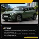 Engine Splash Shield Compatible with 2014-2020 Mini Cooper F55 F56 Under Engine Cover Shield Black 51757343141
