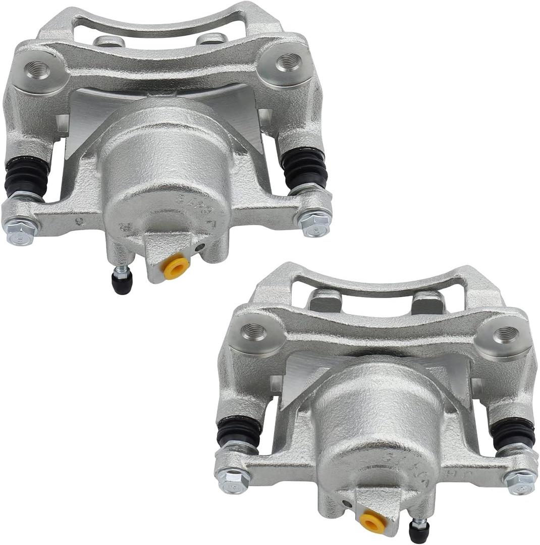 MAYASAF 19B2049+19B2048 Front Disc Brake Caliper for Toyota Corolla 1998 1999 2000 2001 2002, for Chevy Prizm 1998 1999 2000 2001 2002, Front Disc Caliper Assembly (Front Left & Right)