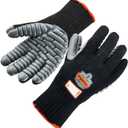 Ergodyne ProFlex 9000 Certified Lightweight Anti-Vibration Work Glove, Large, Black (Large (Pack of 1))