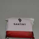 SANTINY Pleated Tennis Skirt for Women with 4 Pockets Women's High Waisted Athletic Golf Skorts Skirts for Running Casual (Rose, Small)