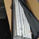 Zonon Banner Stand 36'' x 90'' Tension Fabric Display Backdrop Portable Multi-purpose Stand Backdrop Banner Display for Trade Show Events Indoor Outdoor Advertising, with Base Plate and Carrying Bag