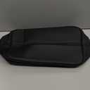 Large Car Tissue Holder for 120 Standard Tissues, Premium PU Leather Tissue Holder in Car Backseat Rectangular, Napkin Holder for Car Fits for Kleenex Tissues Box Daily Use Black