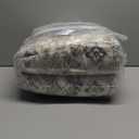 Washable 6x9 Area Rugs for Living Room, Boho Non-Slip Vintage Distress Large Rugs for Bedroom Dining Room Nursery Office, 0.3" Neutral Oriental Throw Thin Carpet, Grey/Beige/Orange/Multi