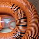 40 FT Extra Long Camper RV Sewer Hose Kit with 6-in-1 Clear Elbow Adapter