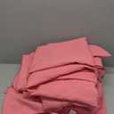 Table Cloth Pink Tablecloth 60 x 122 Inch, Rectangle Table Cloth for 6 Foot Table, Wrinkle Resistant Washable Polyester Table Cover for Wedding Party Dining Table, 4 Pack