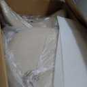 Dining Chairs Set of 2, Upholstered Dining Room Chairs with Metal Legs and Anti Slip Pads, Curved Back Kitchen Chair for Home and Restaurant Use, Beige