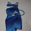 Women's Two Piece Skirt Sets Summer Beach Sexy Ruched Backless Cami Top And Cut Out Skirt Night Out Dress S