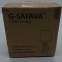 14.25" Small Table Lamp for Living Room Farmhouse Bedside Resin Single Lamp with White Owl Lamp Shape for Bedroom Retro Rustic Nightstand Lamp