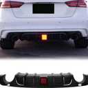 Rear Diffuser Compatible with Infiniti Q50 2018 2019 2020 2021 2022