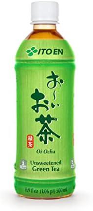 Ito En Tea Oi Ocha Green Tea, Unsweetened, 16.9 Ounce (Pack of 12) BB Date Jun 13 26