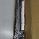 ALLZONE Shower Curtain Rod Spring Tension,28-42 Inch Heavy Duty Tension Rod No Drilling, Anti-Slip Shower Rod Tension,Adjustable Tension Curtain Rod for Window/Bathroom/Closet,Black