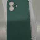 FireNova Designed for iPhone 16 Case, Silicone Upgraded [Camera Protection] Phone Case with [2 Screen Protectors], Soft Anti-Scratch Microfiber Lining Inside, 6.1 inch, Alpine Green