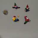 Miniature Garden Gnomes Ornament Outdoor, Resin Elf Statue, Funny Gnome Fairy Garden Accessories for Patio, Yard, Lawn or Home Garden Decorations, (5PK Yoga Theme)