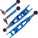 Adjustable Rear Lower Control Arms + Toe Left and Right Kit Compatible with Subaru Impreza BRZ WRX Legacy Crosstrek Forester Outback Toyota GR86 +/- 3 Degrees