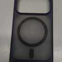 TORRAS for iPhone 17 Pro Case with Strong Magnetic & Stand, Fit for MagSafe, Mil-Grade Protection, Built-in Kickstand, Camera Control, Translucent Shockproof Slim 17 Pro Cover Ostand, Deep Blue