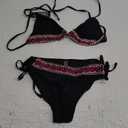 BMJL Womens Bikini Sets Triangle Sexy Swimsuit Color Block String Two Piece Bathing Suit 2025 M