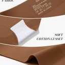 Eiggam Women's High Waisted Underwear Tummy Control panties No Show Silky Stretch Women Briefs Seamless Full Coverage Undies (XL)