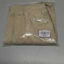 Men's Corduroy Shorts Casual Elastic Drawstring Lightweight Summer Beach Shorts with Pockets (S)