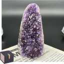 oHpHq Natural Amethyst Crystal - One Product one Image, Real Amatista Piedra and Raw Quartz Rock Bulk, Healing Stones for Spiritual, More New Products are Being Continuously Added (181-1.15 lbs)