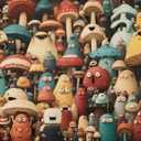 Jigsaw Puzzles for Adults 1000 Pieces, Funny Difficult Challenging Unique Puzzle for Game Night Family Home Decor, 20x27 Inches, Dense Monsters-1