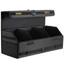 Fyzeoty Car Trunk Organizer for SUV and Sedan, TacticalBlack, 29.5 in