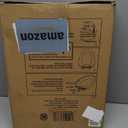 Renovators Supply Manufacturing Black Plastic Soft Close Elongated Toilet Seat Quiet-Close Lid, Contoured Seat Easy To Install And Clean, Grip-Tight Bumpers With Adjustable Mounting Hardware (Pack of 1)