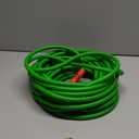 YAMATIC Super Flexible Pressure Washer Hose 50FT for Power Washer Replacement, Kink Resistant Extension With Leak-Free M22 Female & 3/8" Quick Connect Adapters, 1/4" 3200 PSI, Green