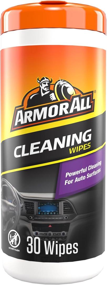 Armor All Interior Car Cleaning Wipes, Car Wipes for Dirt and Dust, 30 Count
