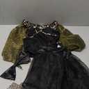 fun shack 80s Pop Star Costumes for Women, Vintage Pop Star Outfit, 80s Halloween Party Costume for Women (Small, Black)