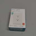 Kasa Smart Plug KP200, In-Wall Smart Home Wi-Fi Outlet Works with Alexa, Google Home & IFTTT, No Hub Required, Remote Control, White, 1 Pack