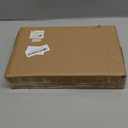 Emibele Jewelry Stand Organizer, 2 Tier Jewelry Holder for Necklace Bracelet Earrings, Jewelry Tree Stand with Gold Metal Rack and White Marble Tray