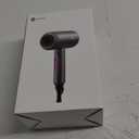 slopehill Professional Ionic Hair Dryer, Powerful 1800W Fast Drying Low Noise Blow Dryer with 2 Concentrator Nozzle 1 Diffuser Attachments for Home Salon Travel (Black)