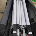 HOTEEL 10x20 Pop Up Canopy with 6 Sidewalls, One-Push Setup Canopy Tent with 8 Windbreak Poles, Waterproof Shade 10x20, Outdoor Canopies for Parties, Weddings, Camping, Patios (Black)